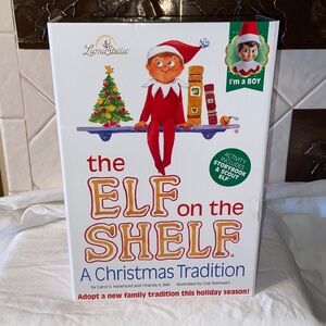 Like new The Elf on the Shelf Book and doll